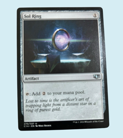 Sol Ring, Commander 2014, NM Near Mint, Magic the Gathering MTG - Image 1