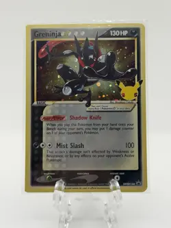 Pokemon Greninja Star SWSH144 Sword & Shield Promo Holo 130 HP Basic Card - Image 1