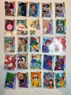 71 HP Carddass Anime Collection Lot Set Bandai Pokemon Japanese Cards - Image 2