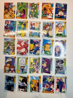 71 HP Carddass Anime Collection Lot Set Bandai Pokemon Japanese Cards - Image 4