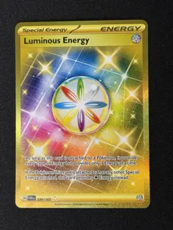 Pokemon TCG Luminous Energy 226/167 SV Twilight Masquerade Hyper Rare Gold TWM - Image 1