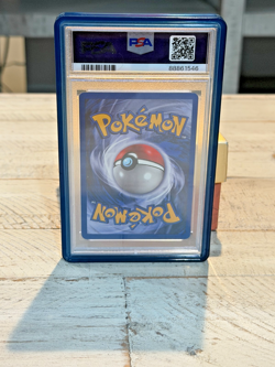 Pokemon Snorlax Jungle 1st Edition NON-Holo Rare #27 PSA 8 Mint - Image 3