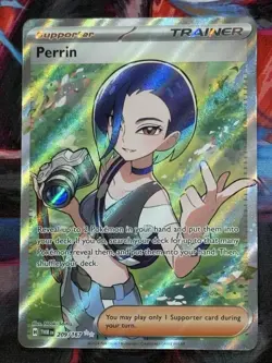 Pokemon Twilight Masquerade #209/167 Perrin Secret Ultra Rare Full Art Holo - Image 1