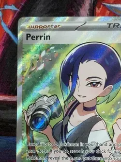 Pokemon Twilight Masquerade #209/167 Perrin Secret Ultra Rare Full Art Holo - Image 2
