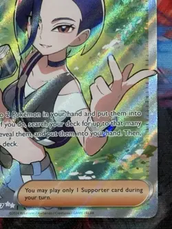 Pokemon Twilight Masquerade #209/167 Perrin Secret Ultra Rare Full Art Holo - Image 5