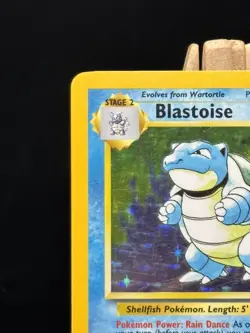 Pokemon CGC Blastoise 2/102 Base set Rare Holo WOTC TCG 1999 - Image 2