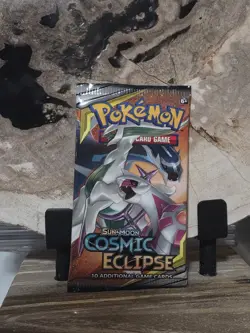 Pokemon Sun And Moon Cosmic Eclipse Booster Pack Factory Sealed - Image 1