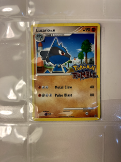 2009 Pokemon Rumble 12/16 Lucario - Image 1