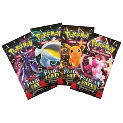 Pokemon TCG X1 Paldean Fates Factory Sealed Booster Pack (Random Pack Art) - Image 1