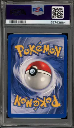 Pokemon Chansey Base Set 2 Holo Rare #3 PSA 8 - Image 2