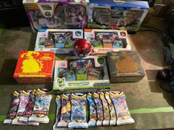Pokemon TCG Sealed Collection Lot – ETBs, Premium Boxes, Sleeved Boosters - Image 1
