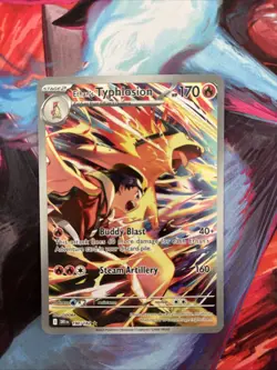🔥Pokemon Ethan's Typhlosion 190/182 Sv10: Destined Rivals PACK FRESH NM🔥 - Image 1