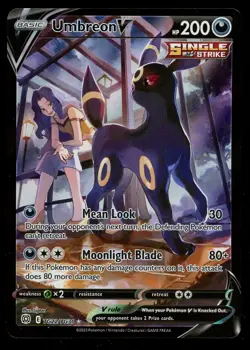 Pokemon Umbreon V TG22/TG30 Brilliant Stars Trainer Gallery Ultra Rare Near Mint - Image 1