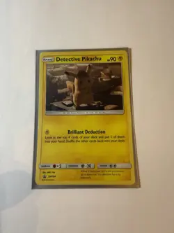 Pokemon TCG-Detective Pikachu SM194 Black Star Promo Holo NM - Image 3