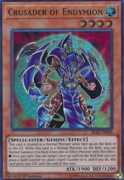 1X LP Crusader of Endymion - BLLR-EN048 - Ultra Rare 1st Edition - Image 1