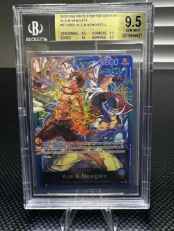 Ace & Newgate St22-001 One piece TCG English Starter Deck BGS 9.5 - Image 1