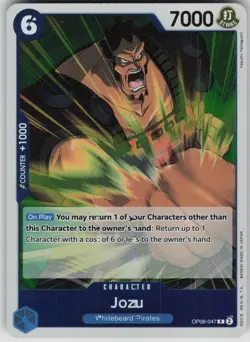 One Piece TCG Jozu R Two Legends OP08-047 - Image 1