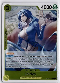 Shirley OP11-104 A Fist of Divine Speed Foil One Piece Trading Card TCG - Image 3