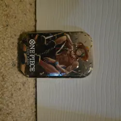 One Piece Tin Pack Set Vol. 2 Monkey D. Luffy - In Hand Bandai TCG Volume Two - Image 1