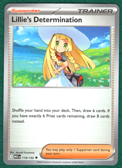 Lillie's Determination - 119/132 - ME01: Mega Evolution (MEG) - Pokemon TCG Card - Image 1