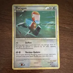 Pokemon Porygon HGSS22 Promo Holo Card Basic 50HP English 2010 TCG - Image 1