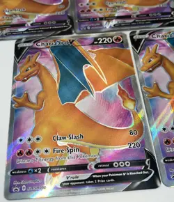 (5) Charizard V SWSH050 SWSH: Sword & Shield Promo Card Full Art NM Pokemon Card - Image 2