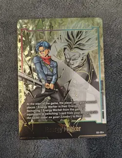 Dragon Ball Super Card Game Fusion World Trunks Gold Energy Marker E01-08 - Image 1