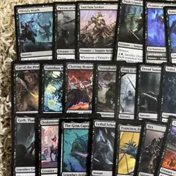 Magic the Gathering 50 Black Rare Card Lot - Image 2