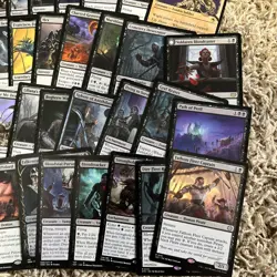 Magic the Gathering 50 Black Rare Card Lot - Image 5