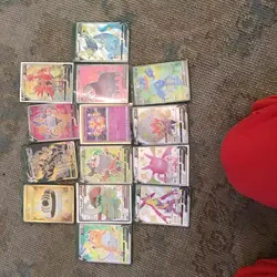 Pokemon TCG Raichu V & Great Tusk EX Perseker V Holo 15 Card Lot - Image 2