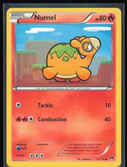 Numel Regular Non Holo 12/122 Pokemon XY BREAKpoint LP Pokemon Card - Image 1