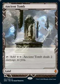 Ancient Tomb - Near Mint MTG Zendikar Rising Expeditions - Image 1