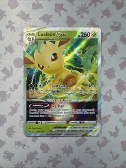 Leafeon VSTAR - SWSH195 - Pokemon Sword & Shield Promo Ultra Rare Holo Card NM - Image 1