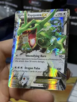 Rayquaza EX 75/108 XY Roaring Skies 2015 Holo Rare Pokemon Card TCG - Image 5