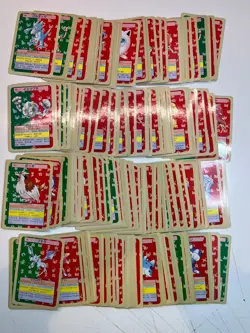 172 MP Topsun BLUE GREEN Back Lot Set Pokemon Top Sun Japanese 1997 Cards - Image 1