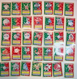 172 MP Topsun BLUE GREEN Back Lot Set Pokemon Top Sun Japanese 1997 Cards - Image 2