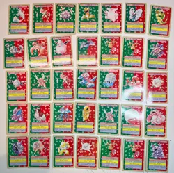 172 MP Topsun BLUE GREEN Back Lot Set Pokemon Top Sun Japanese 1997 Cards - Image 4