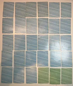 109 HP Topsun BLUE GREEN Back Lot Set Pokemon Top Sun Japanese 1997 Cards - Image 5