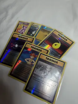 Pokemon (7) XY Evolutions Card Lot Reverse Holos Never Played Sleeved NM - Image 1