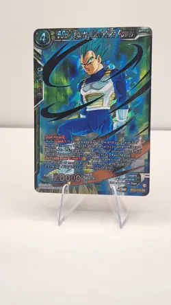 Dragon Ball Super Card Game SSB Vegeta God Like Power Foil Card BT23-115 - Image 3
