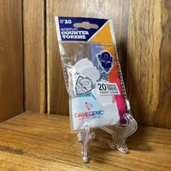 🧮 White Gamegenic Acrylic Counter Tokens Tolarian Community College Kickstarter - Image 1