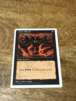 Dark Ritual MTG Core Set 5th Edition Regular - Image 1