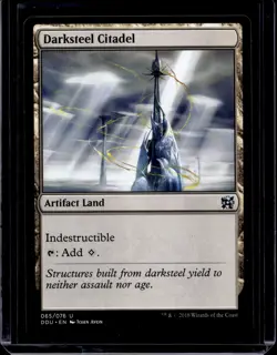 Darksteel Citadel [Duel Decks: Elves vs. Inventors] Magic MTG - Image 1