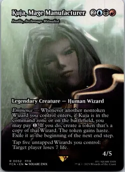 Kuja, Mage Manufacturer Inalla, Archmage Ritualist (SC)FINAL FANTASY: TTA 52 NM - Image 1