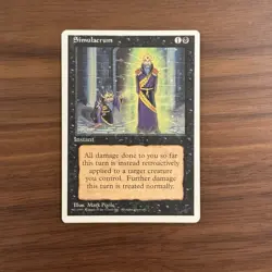 Simulacrum NM/VLP 4th Edition Core Set Magic the Gathering MTG TCG - Image 1