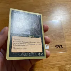 💀Phyrexian Negator World Championship Decks 1999 WC99 MTG Jakub Slemr Tokyo 593 - Image 3