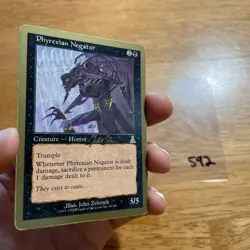 💀Phyrexian Negator World Championship Decks 1999 WC99 MTG Jakub Slemr Tokyo 592 - Image 4