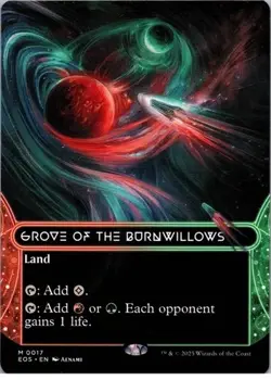 Grove of the Burnwillows (0017) (Borderless) Edge of Eternities: Stellar Sight - Image 1
