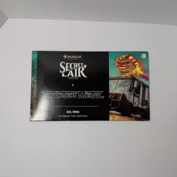 MTG Secret Lair FOIL Edition Playstation Twisted Metal Sol Ring Sealed Pack - Image 2