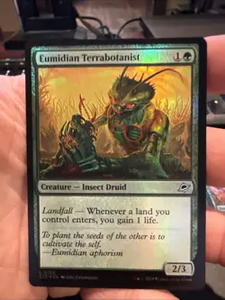 Eumidian Terrabotanist (180) Edge of Eternities EOE MTG Magic FOIL - Image 1